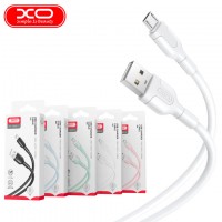 USB кабель XO NB212 micro USB 1m белый