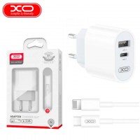 Сетевое зарядное устройство XO L97 PD 1USB 2.4A Lightning white