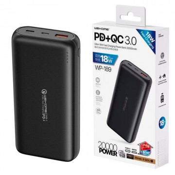 Power bank WK WP-189 20000 mah черный в Одессе