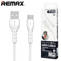 USB кабель Remax PD-B47a Type-C белый