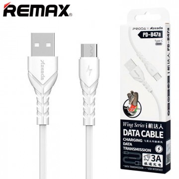 USB кабель Remax PD-B47a Type-C белый в Одессе