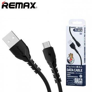 USB кабель Remax PD-B47a Type-C черный в Одессе