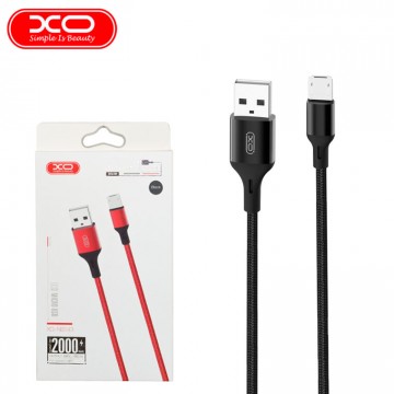 USB кабель XO NB143 micro USB 2m черный в Одессе