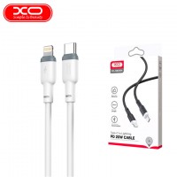 USB кабель XO NB208A Type-C - Lightning 1m белый