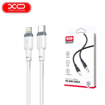 USB кабель XO NB208A Type-C - Lightning 1m белый в Одессе