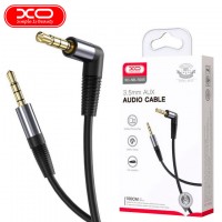 AUX кабель 3.5 мм XO NB-R205 2 pin 1m черный