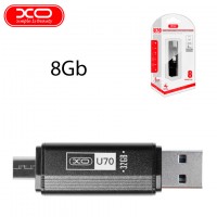 USB Флешка XO U70 USB 2.0 8Gb черный