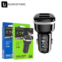 Автомобильное зарядное устройство Borofone BZ13 2USB 2.4A black