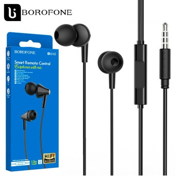 Наушники с микрофоном Borofone BM49 черные в Одессе