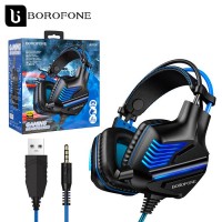Наушники с микрофоном Borofone BO101 синие