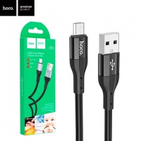 USB кабель Hoco X72 micro USB 1m черный