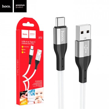 USB кабель Hoco X72 Type-C 1m белый в Одессе