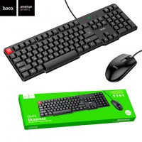Комплект клавиатура+мышка Hoco GM16 черный
