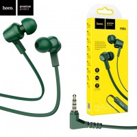 Наушники с микрофоном Hoco M86 зеленые
