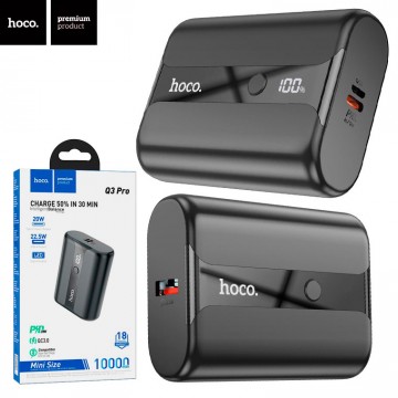 Power Bank Hoco Q3 Pro PD20W+QC22.5W 10000 mAh черный в Одессе