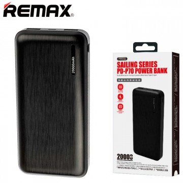 Power Bank Remax PD-P70 Azeada 20000 mAh черный в Одессе