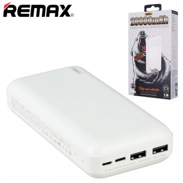 Power Bank Remax RPP-166 Lango 20000 mAh белый в Одессе