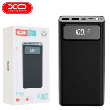 Power Bank XO PR125 50000 mAh черный в Одессе