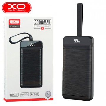 Power Bank XO PR156 PD20W+QC22.5W 30000 mAh черный в Одессе