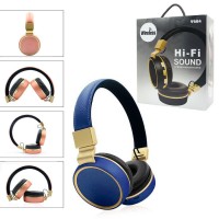 Bluetooth наушники с микрофоном Hi-Fi Sound V684 синие