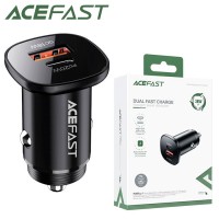  Автомобильное зарядное устройство Acefast B1 PD + QC 3.0 1Type-C 1USB 38W black