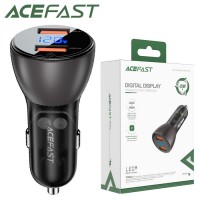  Автомобильное зарядное устройство Acefast B7 QC 3.0 2USB 2.4A 45W black