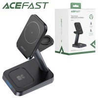 Беспроводное зарядное устройство Acefast E3 3in1 black