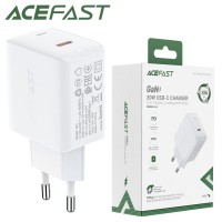 Сетевое зарядное устройство Acefast A21 PD30W 1Type-C white