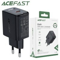 Сетевое зарядное устройство Acefast A21 PD30W 1Type-C black