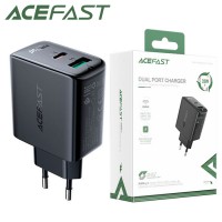 Сетевое зарядное устройство Acefast A5 PD32W+QC 3.0 1Type-C USB black