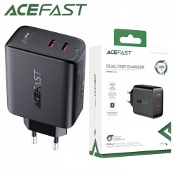 Сетевое зарядное устройство Acefast A9 PD40W 2Type-C black