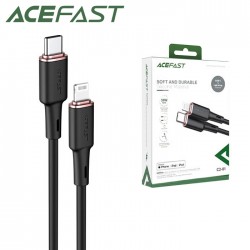 USB кабель Acefast C2-01 Type-C - Lightning 1.2m черный