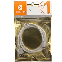 USB кабель Griffin Lightning 1m белый