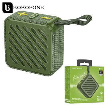 Портативная колонка Borofone BP16 зеленая в Одессе