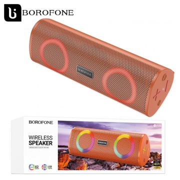 Портативная колонка Borofone BP18 оранжевая в Одессе