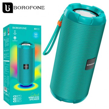Портативная колонка Borofone BR15 бирюзовая в Одессе