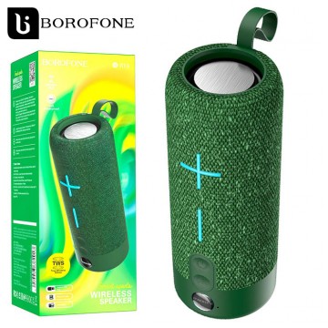 Портативная колонка Borofone BR19 зеленая в Одессе