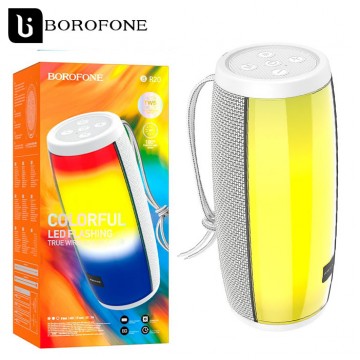 Портативная колонка Borofone BR20 белая в Одессе