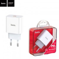 Сетевое зарядное устройство Hoco C76A Pro PD 1Type-C 30W 3A white