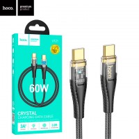 USB Кабель Hoco U121 Type-C - Type-C черный