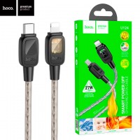 USB Кабель Hoco U124 Type-C - Lightning черный
