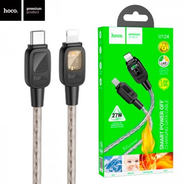 USB Кабель Hoco U124 Type-C - Lightning черный в Одессе
