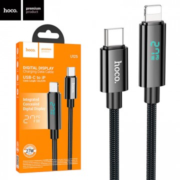 USB Кабель Hoco U125 Type-C - Lightning черный в Одессе