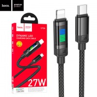 USB Кабель Hoco U126 Type-C - Lightning 1М черный