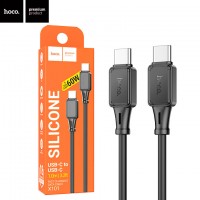 USB Кабель Hoco X101 Type-C - Type-C 60W черный