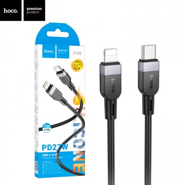 USB Кабель Hoco X109 Type-C - Lightning 1М черный в Одессе