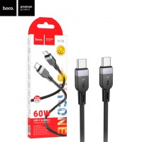 USB Кабель Hoco X109 Type-C - Type-C 60W 2М черный