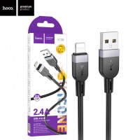 USB Кабель Hoco X109 USB - Lightning 2М черный