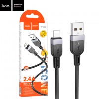 USB Кабель Hoco X109 USB - Lightning 3М черный