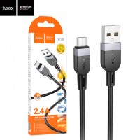 USB Кабель Hoco X109 USB - micro USB 1М черный